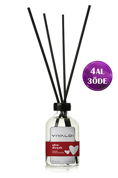 Vivaldi Home Çekici Hürrem Afro Çubuklu Oda Kokusu 50 ml – Kalıcı ve Yoğun Koku