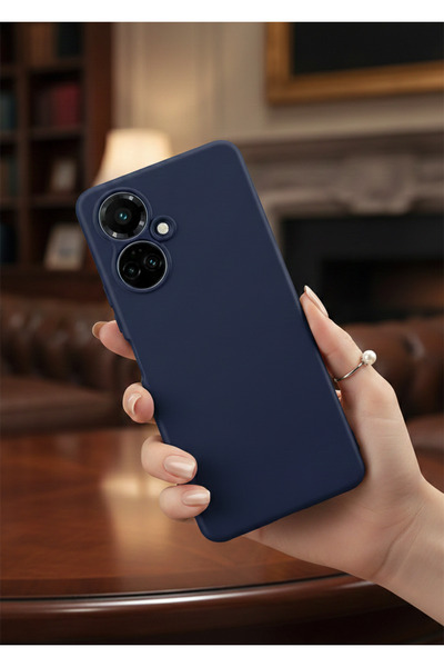 TechTrove Tecno Spark 9 Pro Kılıf İçi Kadife Süet Tasarımlı Kamera Korumalı R...