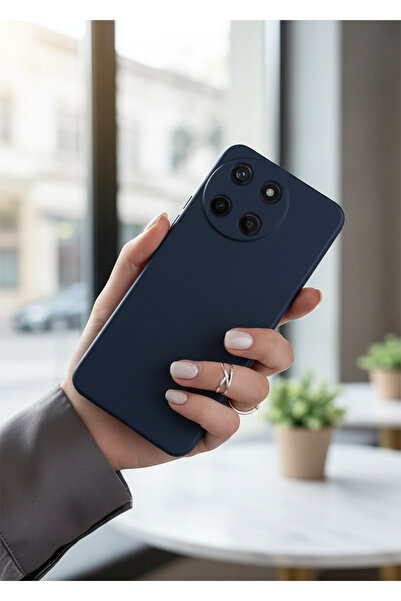 Hatreds Realme 11 4G Uyumlu İçi Kadife Kamera Korumalı Renkli Silikon Kılıf