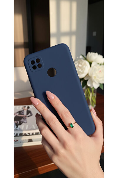 Hatreds Xiaomi Redmi 9C Uyumlu İçi Kadife Kamera Korumalı Renkli Silikon Kılıf
