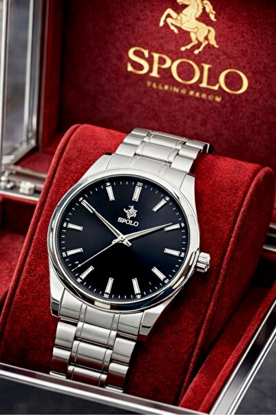S.POLO spolo marka Erkek Kol Saati+bileklik hediye
