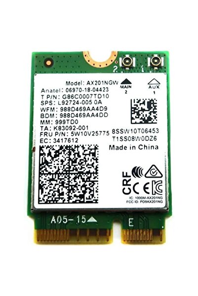 CASPER Excalibur G870 Wifi Kartı (ax201ngw) Original