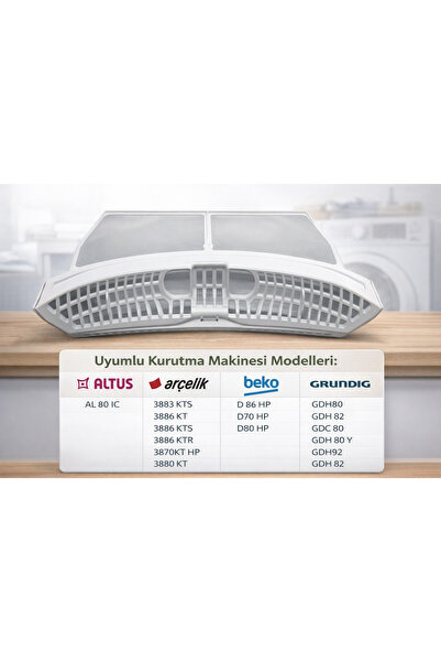 Beko D70 HP Çamaşır Kurutma Makinesi Kaset Filtres  2973380100