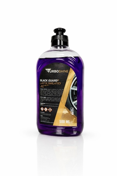TURBO SHİNE BLACK GUARD LASTİK PARLATICI JEL 500 ML
