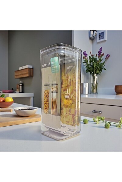 ar&be 4 Lü Vakumlu Sızdırmaz Kapaklı Saklama Kabı Seti