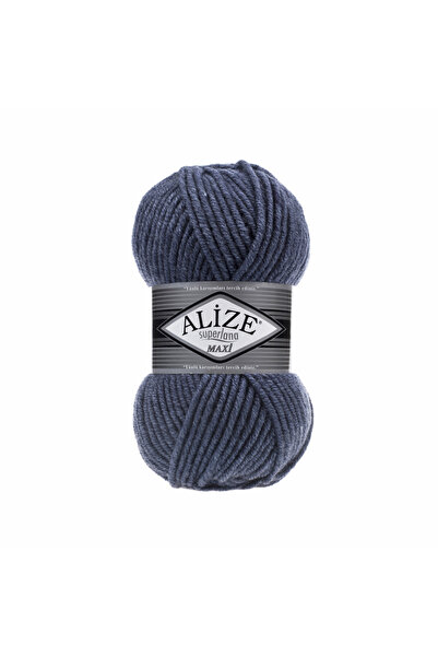 Alize Superlana Maxi %25 Yün - %75 Akrilik / 100 gr - 100 M Atkı Bere Örmek I...
