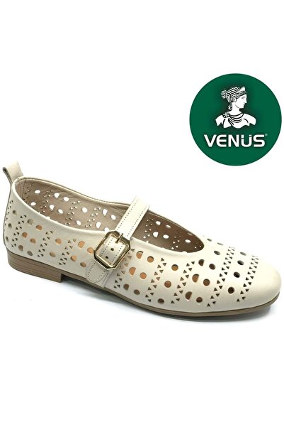 Venüs Penduline Pantofi de balerină casual ortopedici din piele naturală pent...