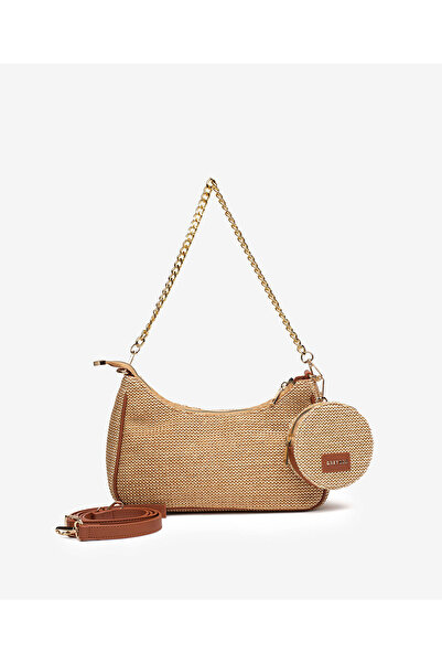 Greyder Kadın Bej Omuz Çantası 5Y2CN69712