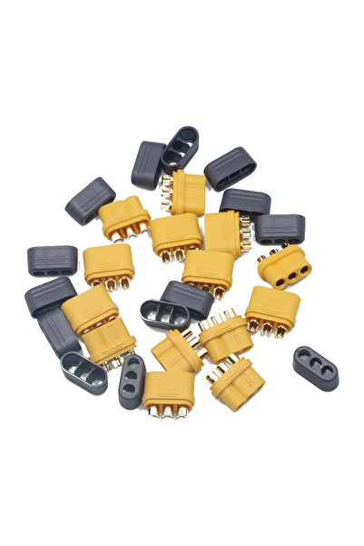 Choice 50 زوجًا من موصلات Amass MR60 MR 60 المقاومة للحريق، أنثى ذكر، ثلاثية ...