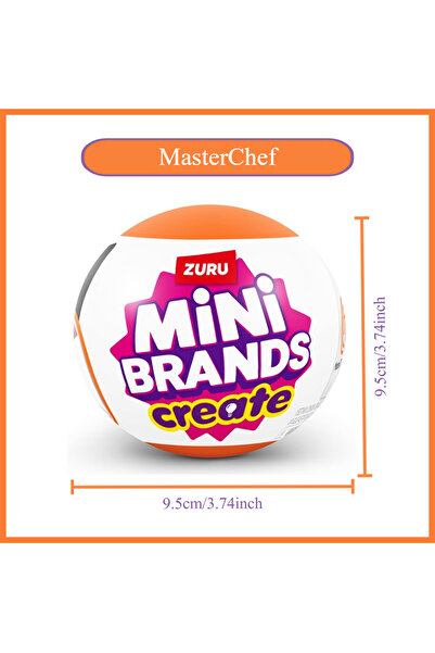 Choice Cooking Ball 1PC Zuru Mini Brand 5 Surprise Master Cuisine Combination...