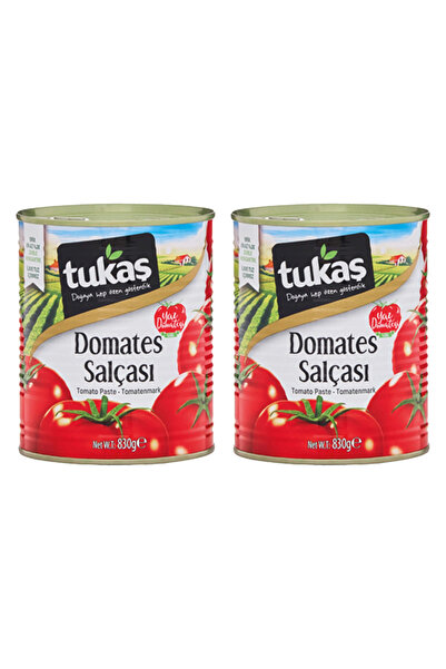 Tukaş Domates Salçası 830 g X 2 Adet