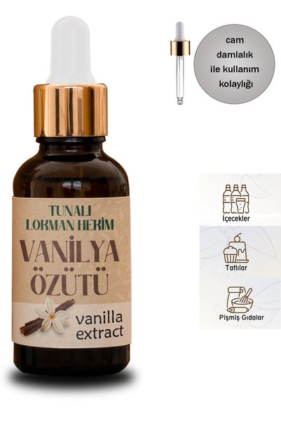 Lokman Hekim Tunalı Vanilya Özütü 40 gr - Ekstrat