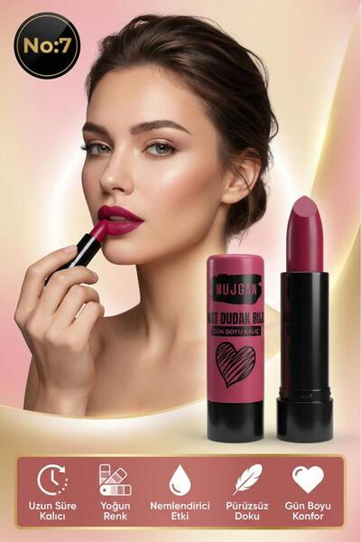 MUJGAN Love Matte Tekli Mat Dudak Ruju NO:7