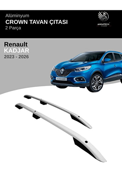 Turtle RENAULT KADJAR 2015-2022CROWN TAVAN ÇITASI -GRİ