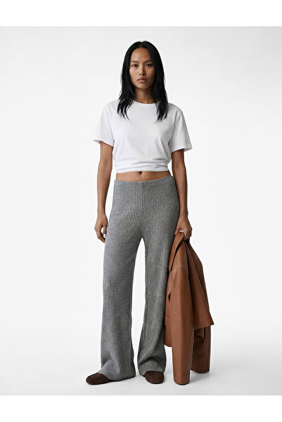 Koton Φούτερ με ψηλόμεσο ριμπάντελ και φαρδύ πόδι