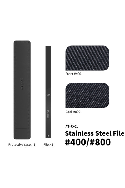 Choice ملف صنفرة احترافي DSPIAE AT-FX ذو حبيبات من 400 إلى 800، مصنوع من الفو...