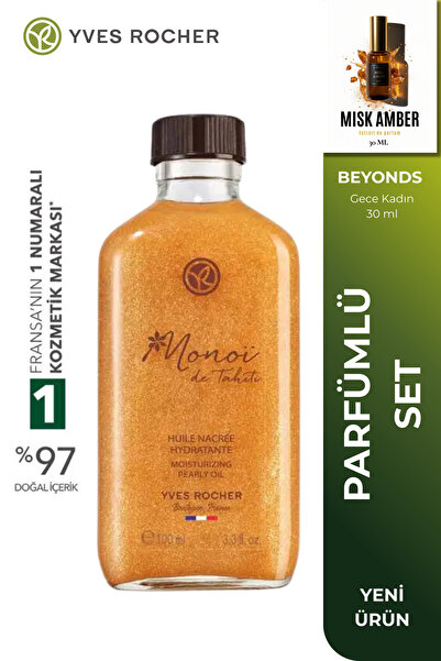 Yves Rocher Monoi Işıltı Veren Saç ve Vücut Yağı 100ML vücudunuz ve saçlarını...