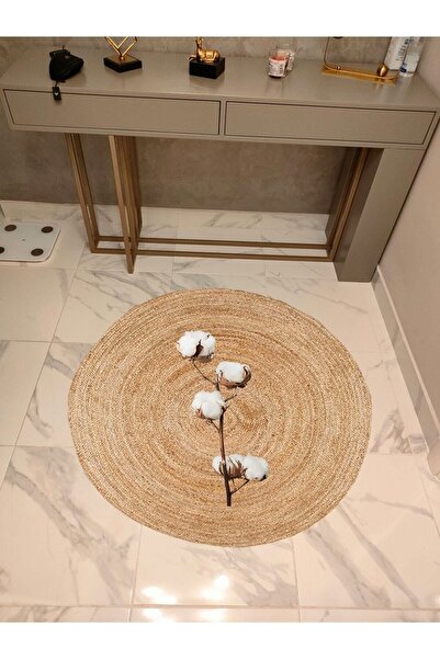 kilim home Mars 921 Hasır Jüt Görünümlü Dokuma Kaymaz Taban Kilim