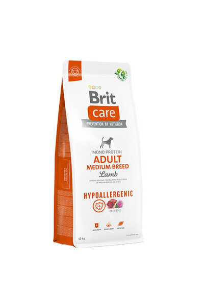 Genel Markalar Care Hypoallergenic Adult Medium Breed Kuzulu Orta Irk Yetişki...