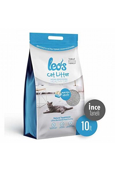 Leos Cat Litter Marsilya Sabunlu Bentonit İnce Taneli Kedi Kumu 10 Lt