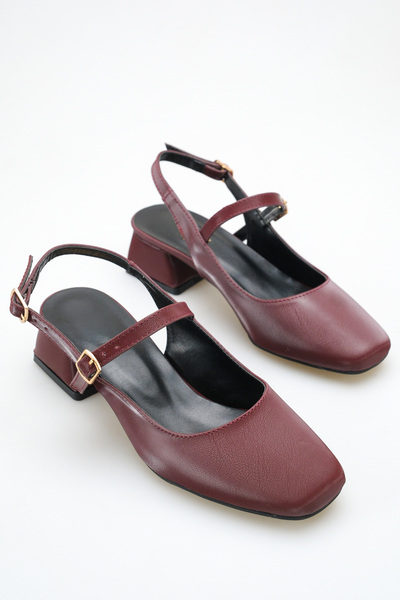 ich1one حذاء باليرينا نسائي بكعب من فيرجيسون من باليرمو - كعب 5 سم، مناسب للا...