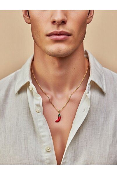 Açıkmeşe Ev Yaşam Ürünleri قلادة الفلفل الأحمر، قلادة الفلفل الحار الصغيرة