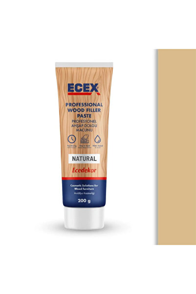 KarapolatYapı Natural Ahşap Duvar Parke Tamir Dolgusu Masif Kaplama Naturel T...