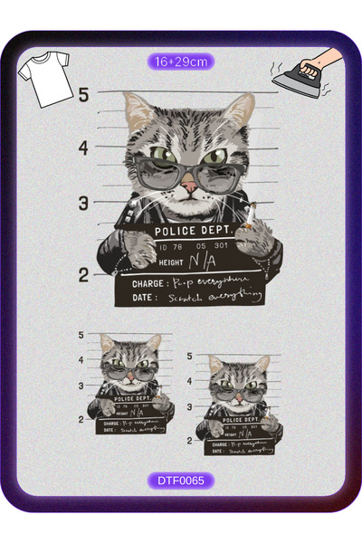 DYENOTE A4 Boyutunda Kumaşa Ve Deriye Baskı Kumaş Aplike Yama Ütü Ile Yapışan...