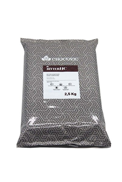 CHOCOVİC Chocovic Konfiseri Bitter Blok 2.5 Kg