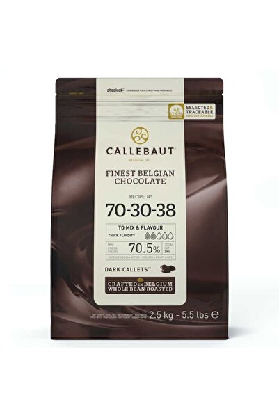Callebaut 70-30-38 Extra 2,5 Kg Bitter Drop Çikolata