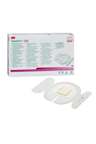 3M - TEGADERM İLAÇLI İV SABİTLEYİCİ - 1657R - 3 ADET