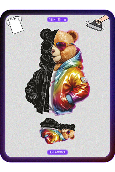 DYENOTE A4 Boyutunda Kumaşa Ve Deriye Baskı Kumaş Aplike Yama Ütü Ile Yapışan...