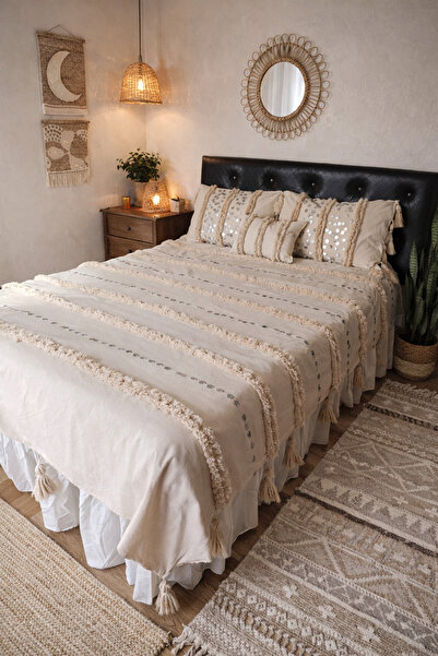 Kubrahobi Çegizlik el yapımı gri pullu 200x 220 ölçülerde çift kişilik yatak ...