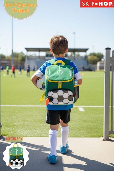 Skip Hop Rucsac de fotbal pentru copii de marime mare