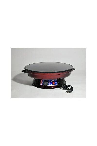 Genel Markalar Termostatlı Elektirikli Katmer Sacı Emaye Gözleme sacı