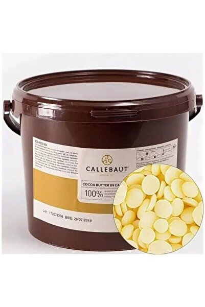 Callebaut Doğal Kakao Yağı Drop 3 Kg