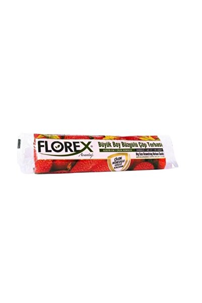 Florex - ÇÖP TORBASI ORTA BOY 65X70 BÜZGÜLÜ ÇİLEK KOKULU 10 YAPRAK ÇT502 - 1 ...