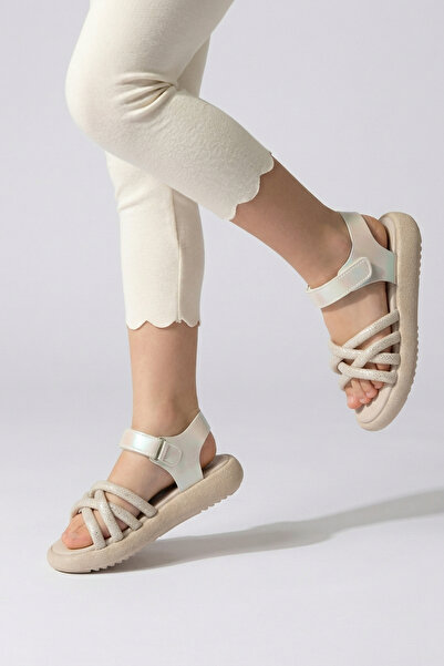 Moda Lime Sandale ortopedice unisex pentru copii - design închis, sandale col...