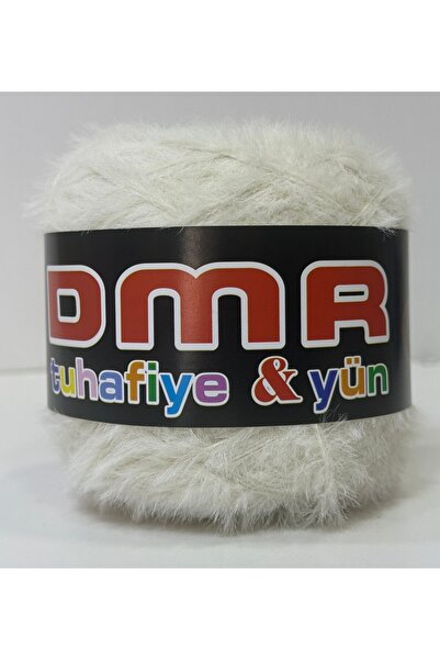 DmrTuhafiye Rabbit Hair Hand Knitting Yarn (200Gr) - Cream