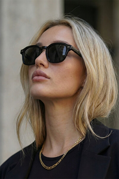 Eyesofia نظارة شمسية Gemerek باللون الأسود للجنسين لموسم 2025 الجديد