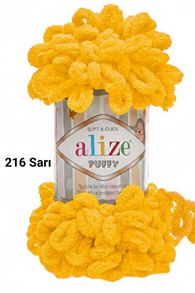 Alize PUFFY EL ÖRGÜ İPLİĞİ ( BÜYÜK İLMEKLİ)
