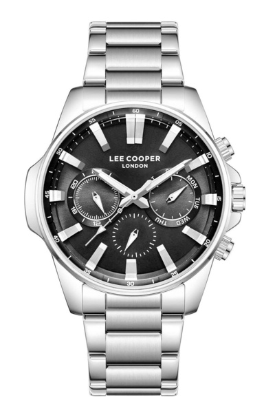Lee Cooper Orijinal Fonksiyonlu Takvimli Çelik Erkek Kol Saati