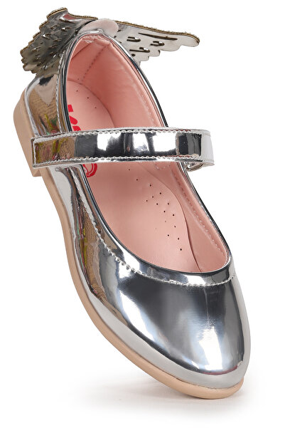 KARAMAZI حذاء راقصة الباليه للفتيات من Friga Mirror Butterfly Velcro