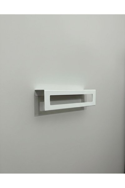 Dersel Dekor Modern Organizer Kitchen Wall Mounted Shelf with Towel Rack Metal Bathroom Shelf and Towel Holder