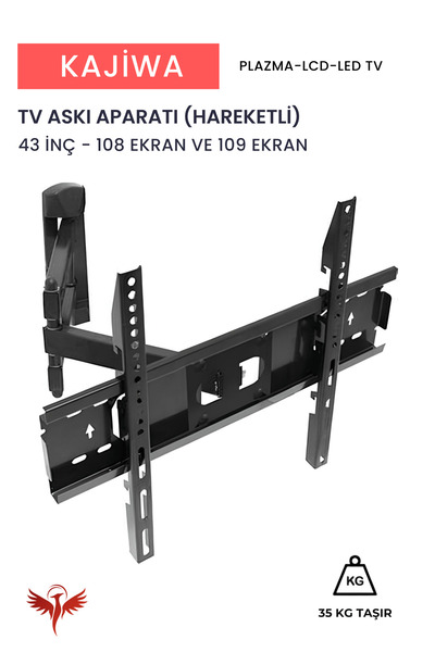KAJİWA 43 İNÇ ASKI APARATI HAREKETLİ (108 EKRAN VE 109 EKRAN) Tüm Marka ve mo...