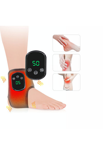 JUSTNET Масажор за глезени с 5 нива на нагряване и 3 нива на вибрация JustNet...