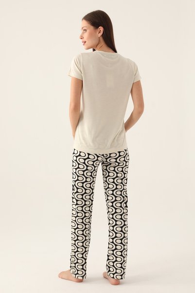 Arnetta 2895 Short Sleeve Women's Pajama Set