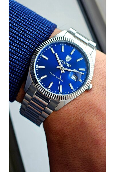 Raymond - Rym-613053 Men's Wristwatch - Stainless Steel - New Season Ss-Bl