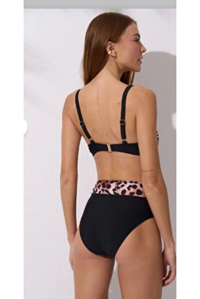 Pierre Cardin 241253-D طقم بيكيني نسائي مبطن - أسود