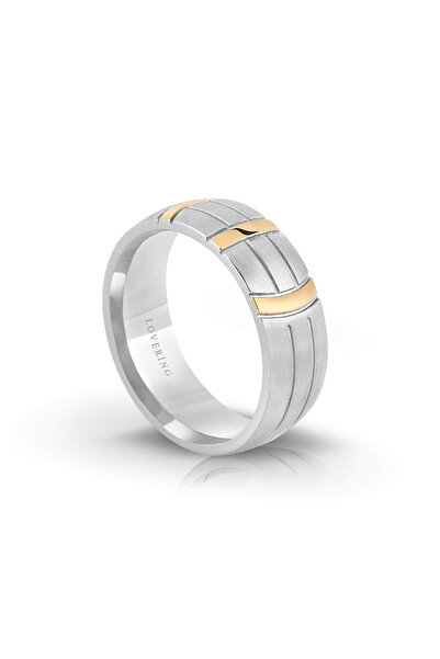 Lovering LVR520E Erkek Çelik Yüzük